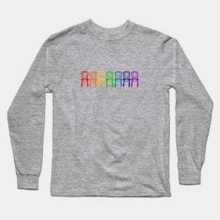 Improv Rainbow Chairs Long Sleeve T-Shirt